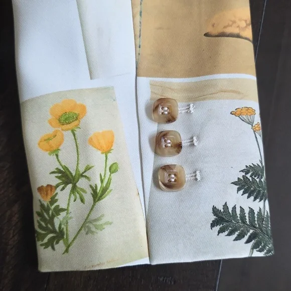 NWT Vivetta Graphic-Print Suit 2pc. Blazer Shorts - Picture 16 of 16